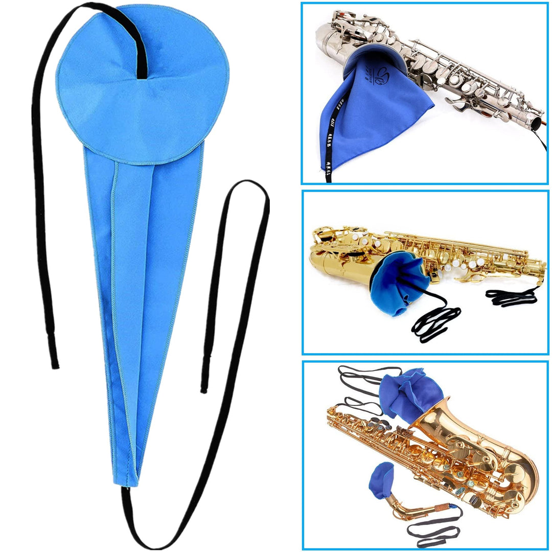 Saxophone Cleaning kit, Clarinet Cleaning Kit with Maintenance Kit,Cork Grease,Swab,Strap,Cleaning Cloth,Thumb Rest,Reed Case,Mouthpiece Brush and More