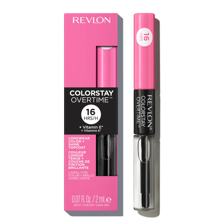 ColorStay Overtime Liquid Glossy Lipcolor, Keep Blushing