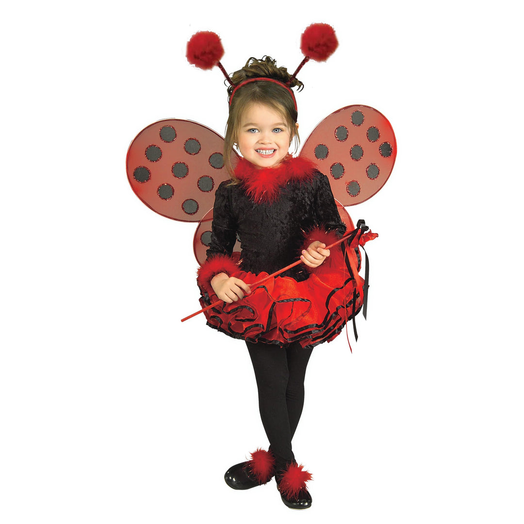 Rubie's girls Deluxe Toddler Ladybug Costume, One Color, Small