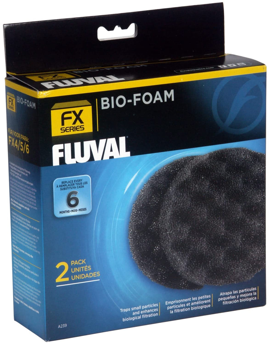 FX4/FX5/FX6 Bio-Foam, Replacement Aquarium Filter Media, 2-Pack, A239