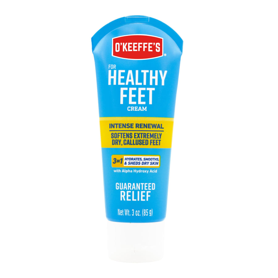Healthy Feet Intense Renewal Cream with Alpha Hydroxy Acid; Softens and Exfoliates Extremely Dry; Callused Feet; 3oz Tube (Pack of 1)