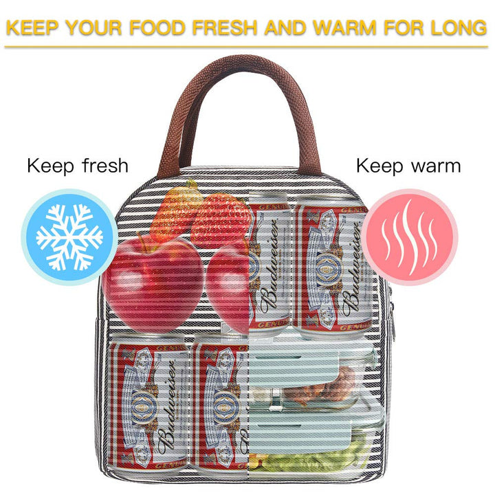 Reusable Lunch Bags for Women Insulated Lunch Box Lunch Bag Women Leakproof Cooler Bag Lunch Container Meal Prep Womens Lunchbox for Men Lunch Tote Bag Lunchboxes Thermal Lunch Box