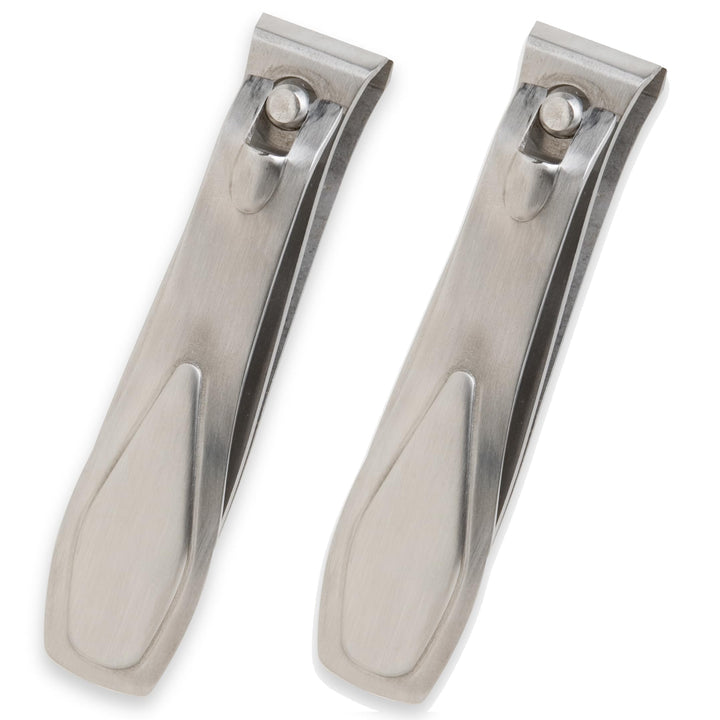 Wide Jaw Straight Cut Toenail Clipper, 2 Count