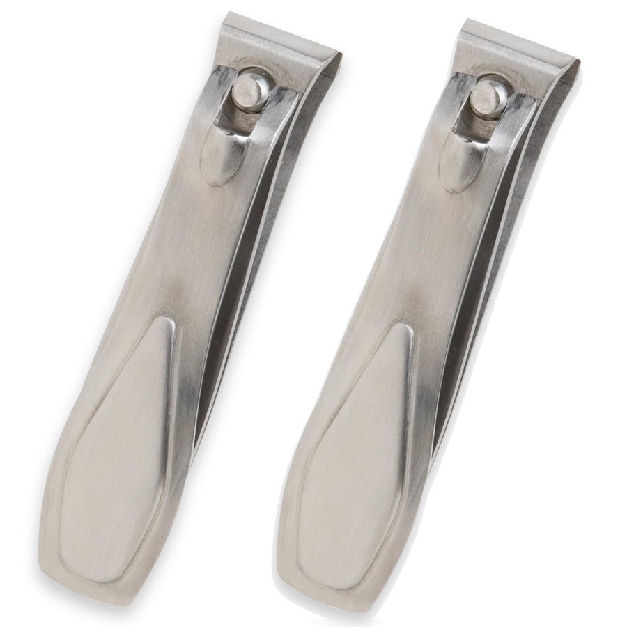 Wide Jaw Straight Cut Toenail Clipper, 2 Count