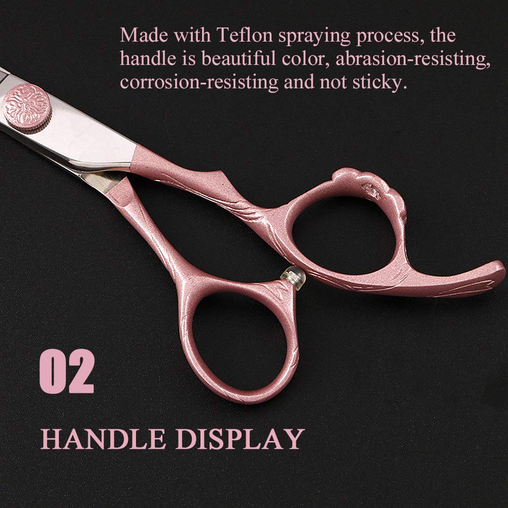 Hair Thinning Scissors Cutting Teeth Shears Professional Barber Hairdressing Texturizing Salon Razor Edge Scissor Japanese Stainless Steel 6.0 inch
