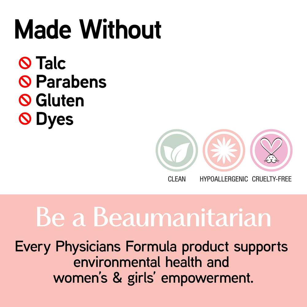 Murumuru Butter Highlighter Makeup Face Powder Make Up, Champagne, Dermatologist Approved,