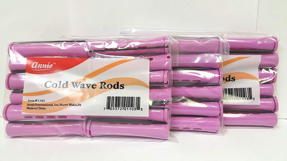 3 Packs of Cold Wave Rods (Jumbo) #1103 12Pcs/Pack
