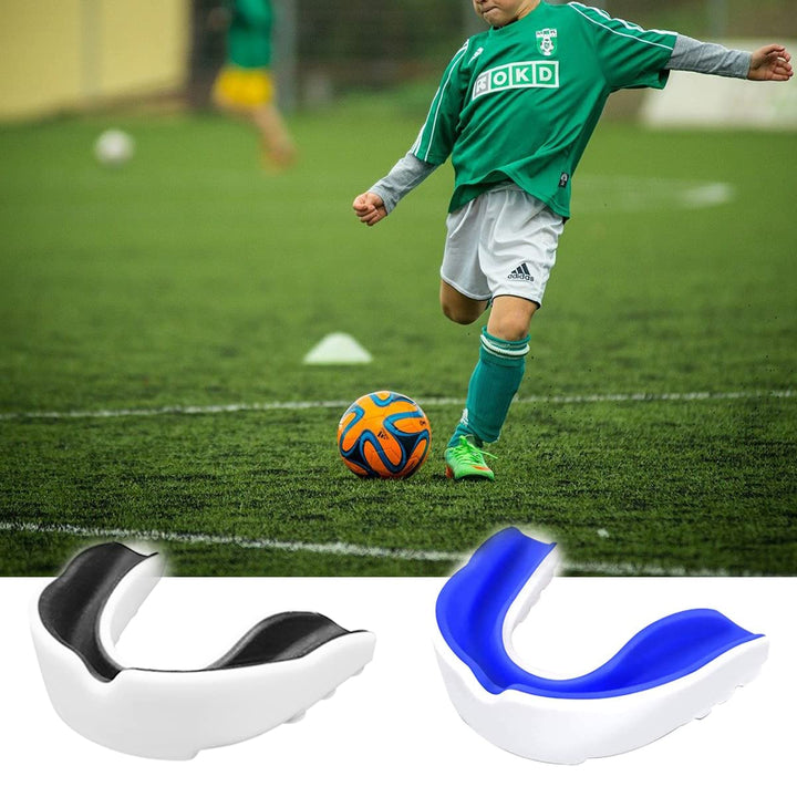 Sports Mouth Guard for Kids and Youth,2 Pcs Boys Girls Mouthguard with Case (BPA Free) for Boxing Football Hockey Karate Rugby
