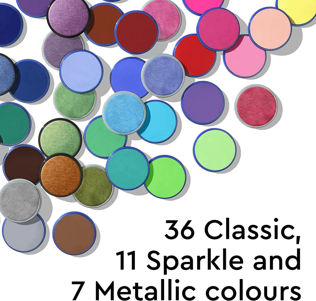 Sparkle Face Paint, 18ml, Sparkle Pale Green