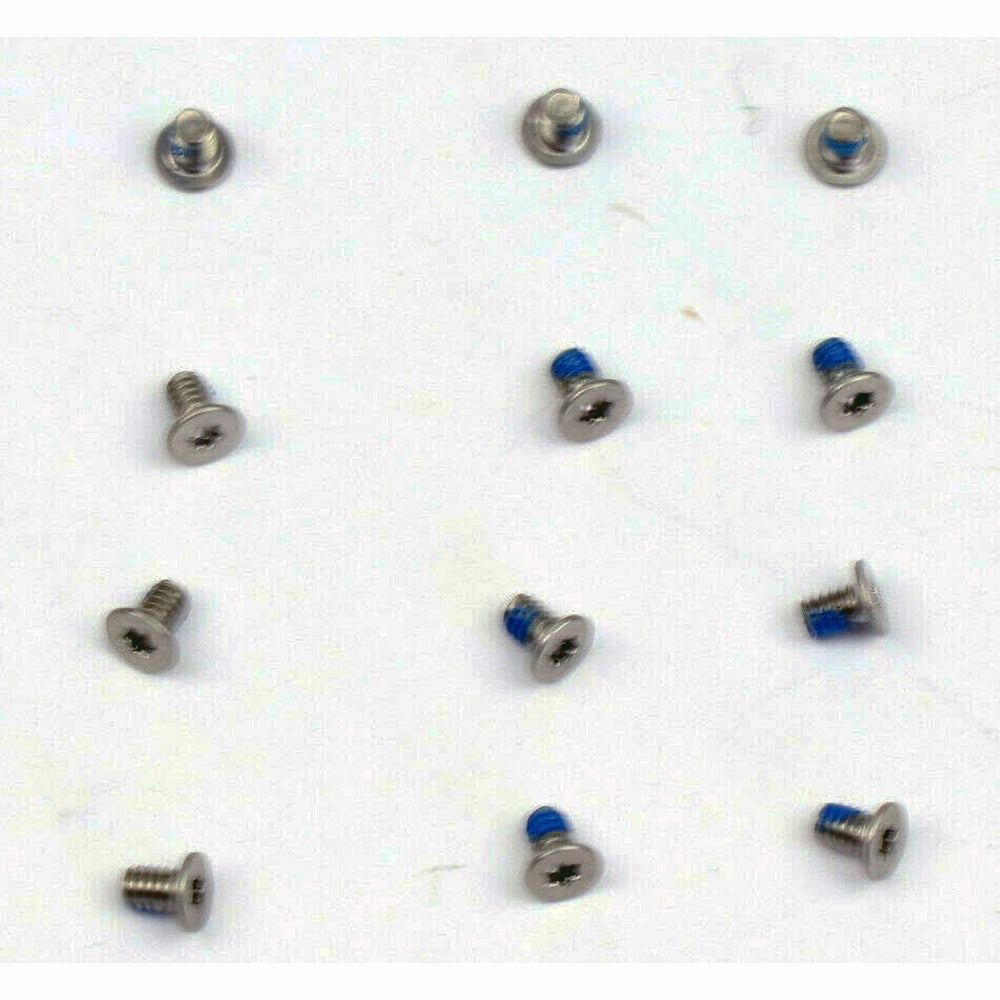 12pcs M2x3mm Silver Torx T5 Bottom Cover Screws Replacement for Dell XPS 15 7590 9550 9560, 13 9343 9350 9360, Precision M5510