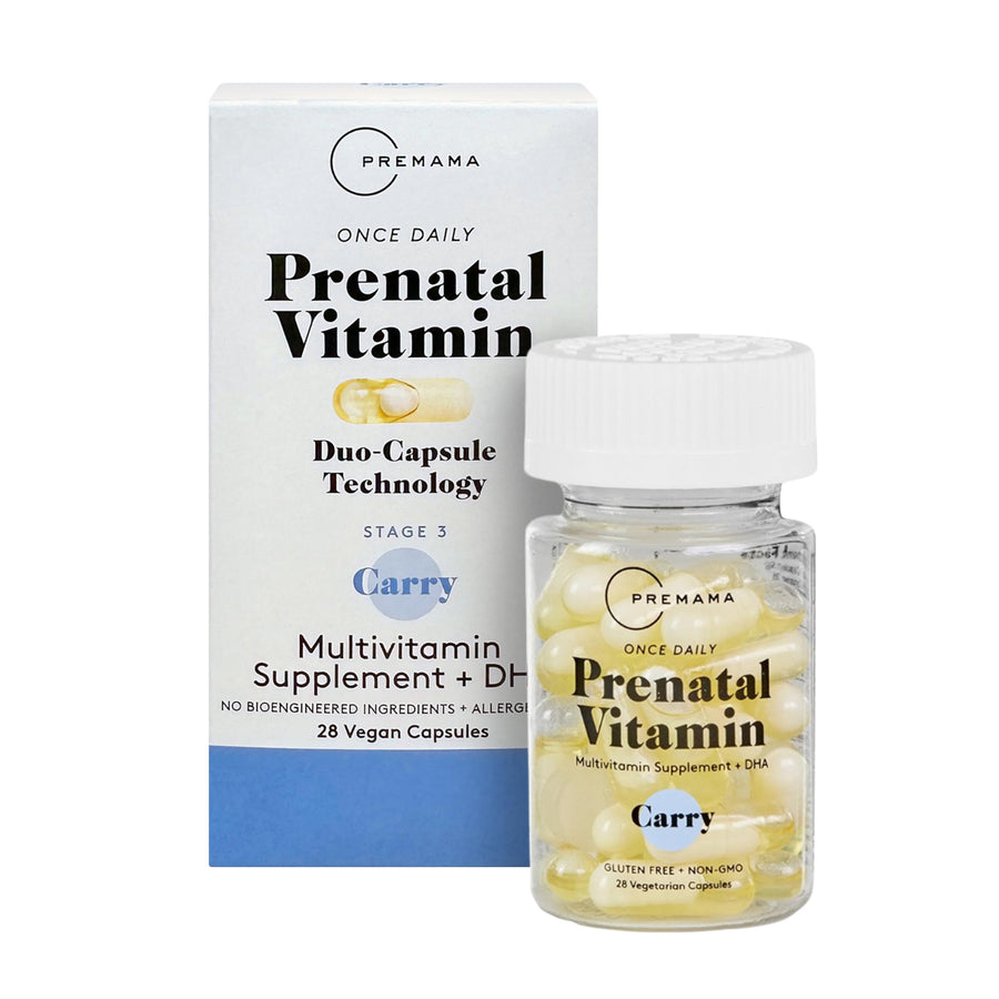 Prenatal Vitamins for Women, Once-Daily Multivitamin Supplement, Includes Folate and DHA, Allergen-Free, 28 Vegan Capsules