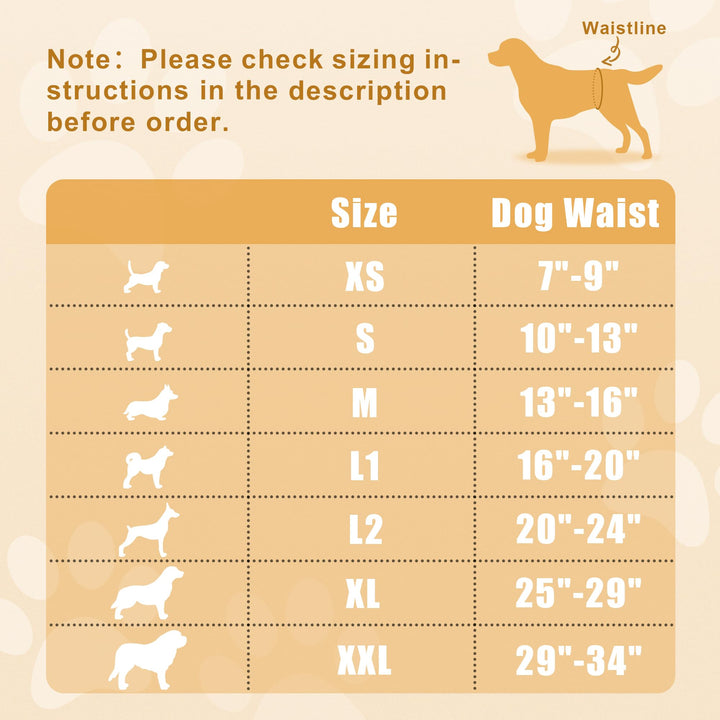Reusable Wrap Diapers for Male Dogs, Washable Puppy Belly Band Pack of 3 (S, 10-13 Waist, Black+ Gray+ Lake Blue)