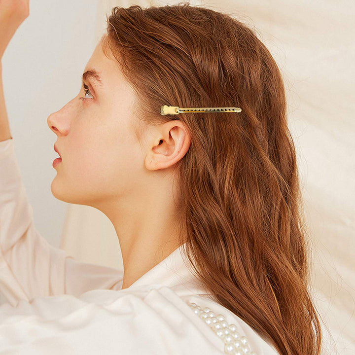 Stainless Steel Hair Prong and Duckbill Sectioning Clips - Barrettes for Hairstyling and Salon Use