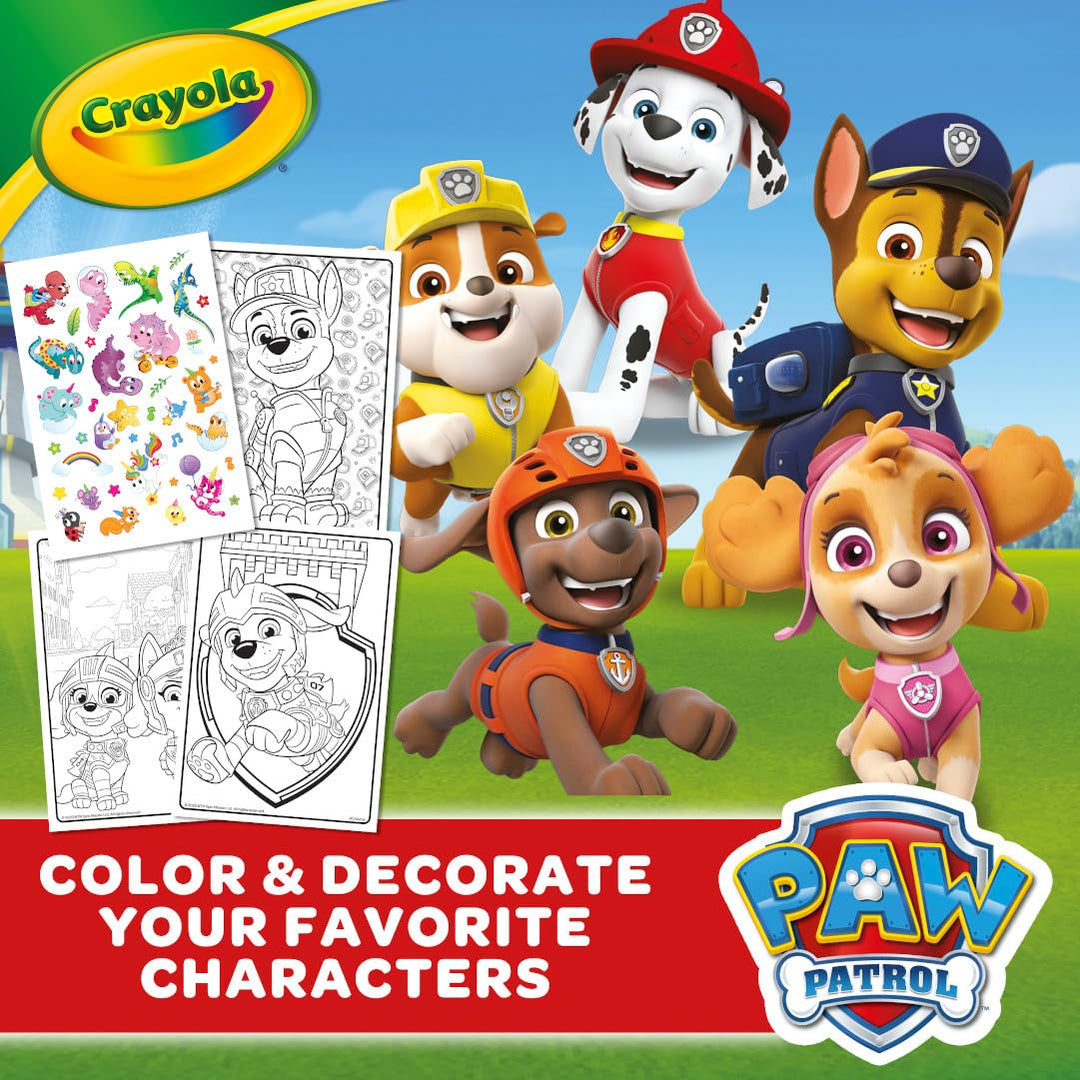 Paw Patrol Coloring Book (288pgs), Kids Coloring Book Pages & Stickers, Paw Patrol Gift & Toys, Toddler Stocking Stuffer