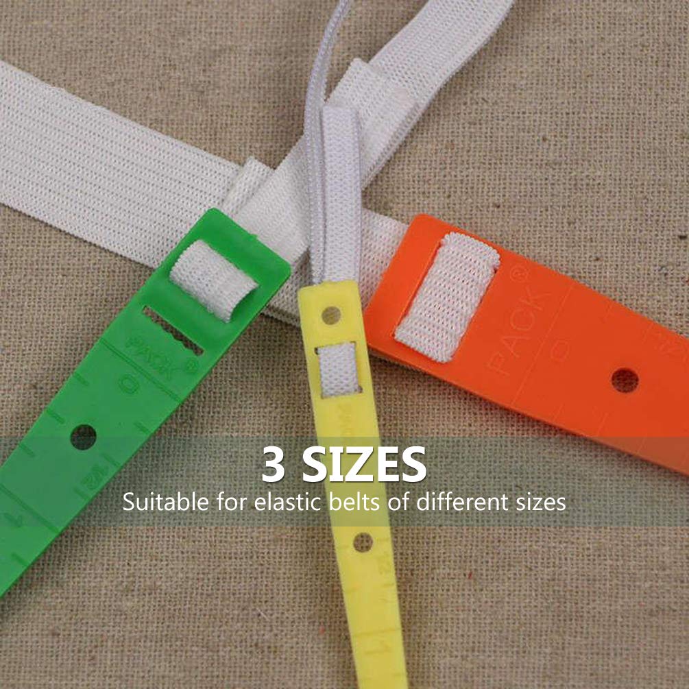 9 PCS Threader Tools for String, Easy Threader Drawstring Replacement Kits, Flexible Drawstring Threader, Loop Turner Hook, Flat Elastic Cord Threader, Metal Tweezers
