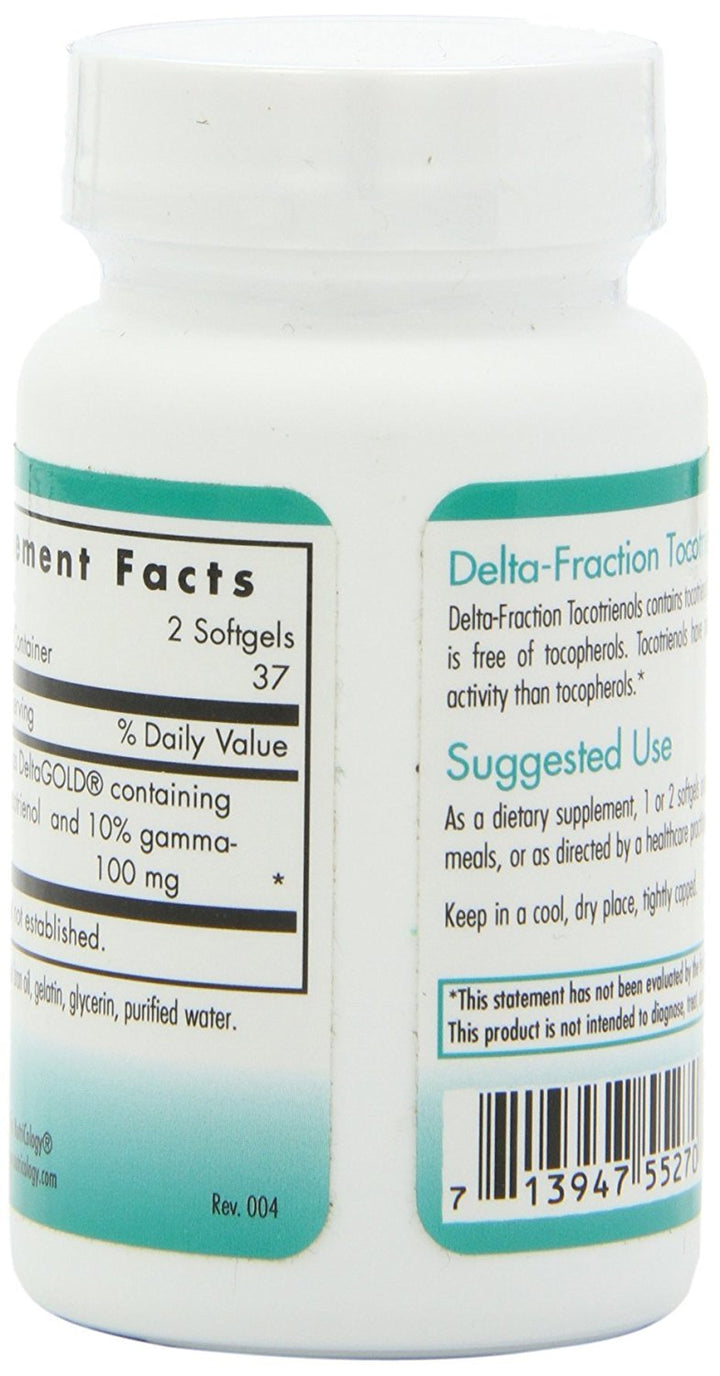 Delta-Fraction Tocotrienols, 50mg Softgels, 75-Count