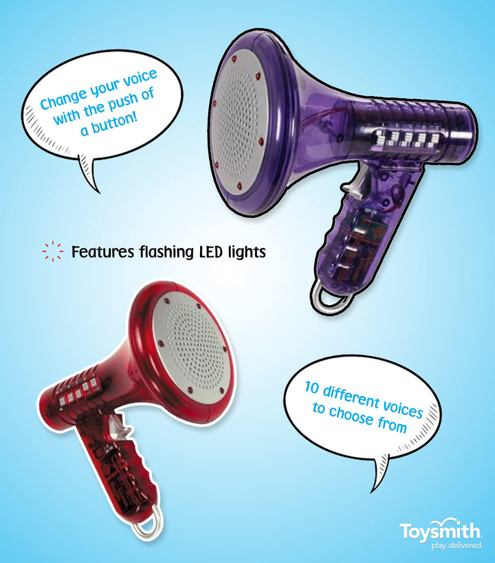 Tech Gear Multi Voice Changer, Amplifies Voice With 8 Different Voice Effects, For Boys & Girls Ages 5+, Colors vary