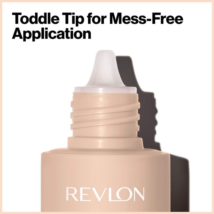Revlon ColorStay Light Cover Liquid Foundation, Hydrating Longwear Weightless Makeup with SPF 35, Light-Medium Coverage for Blemish, Dark Spots & Uneven Skin Texture, 130 Porcelain, 1 fl. oz.