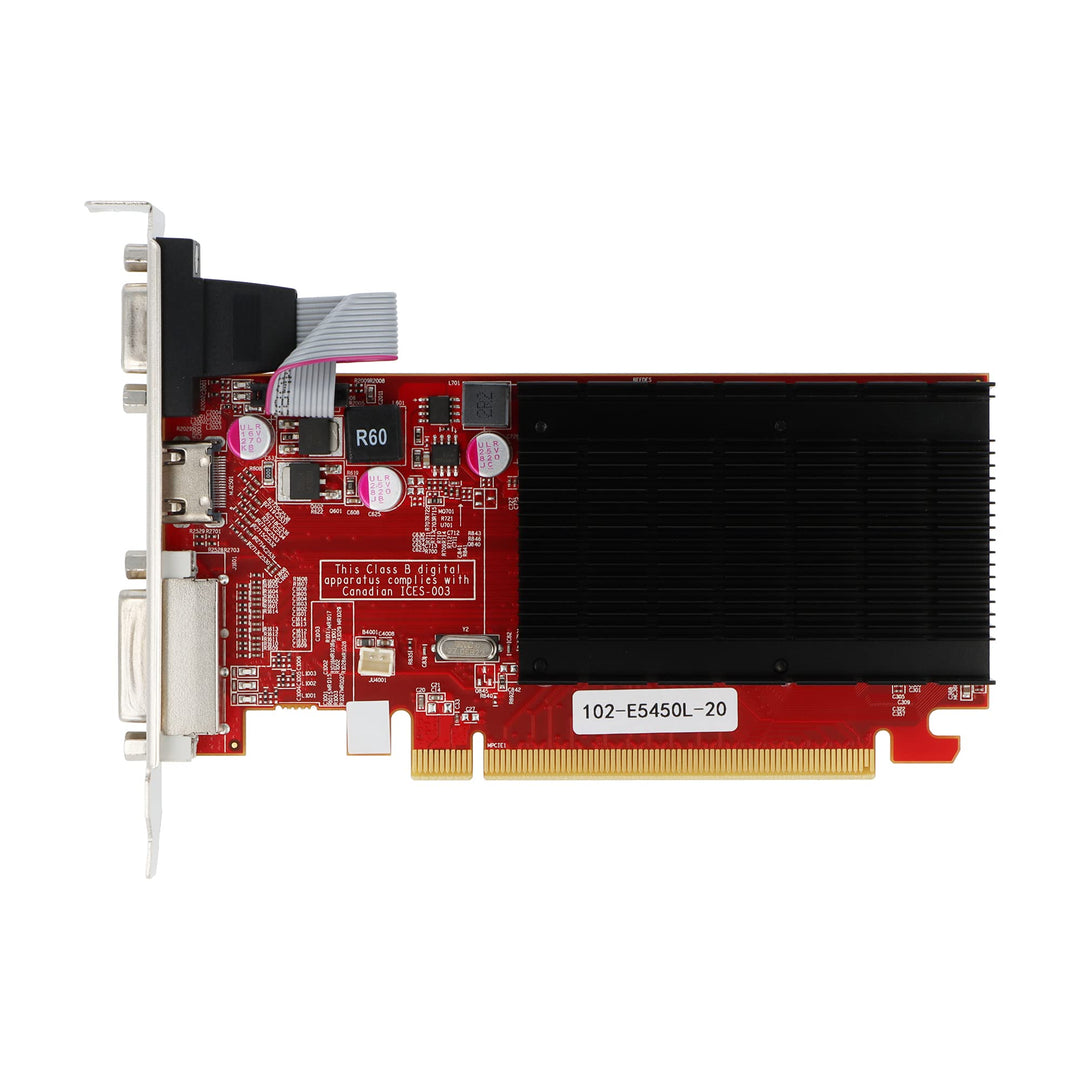 Radeon 5450 2GB DDR3 (DVI-I, HDMI, VGA) Graphics Card - 900356