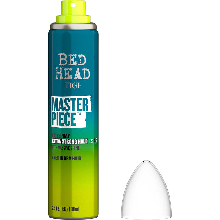Bed Head Masterpiece Shiny Hairspray For Strong Hold Travel Size 2.4 oz