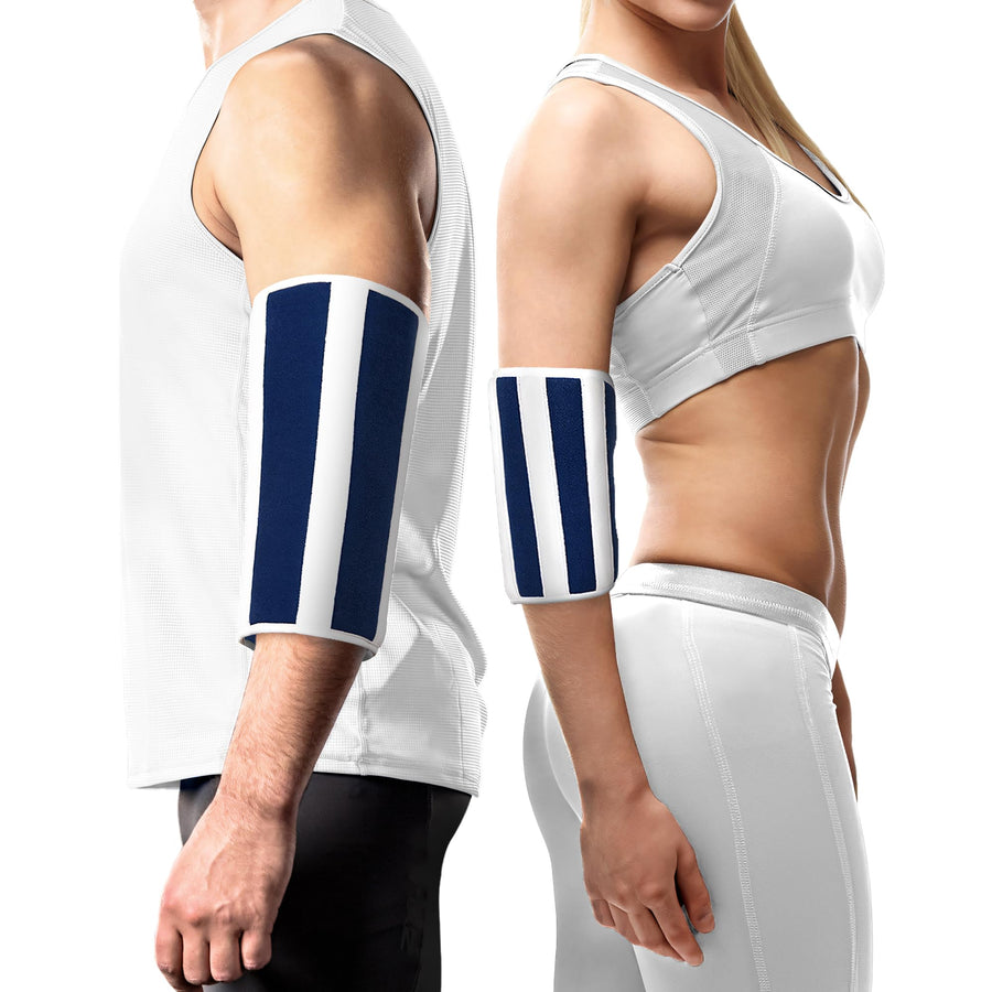L : Adult Elbow Stabilizer Brace | Elbow Splint to Keep Arm Straight & Immobilized at Night, Prevent Inflammation and Help Injuries Heal (L)