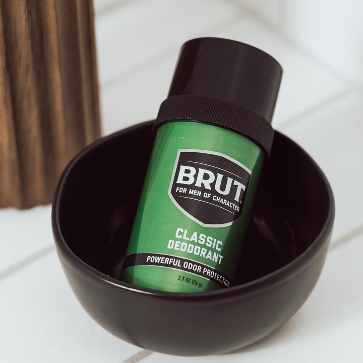 Classic Round Deodorant Stick - Scented Deodorant for Men - Deodorant for All-Day Freshness - Powerful Odor Protection - Paraben Free - 2.7 oz