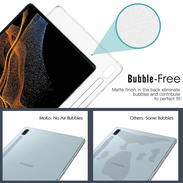 for Samsung Galaxy Tab S8 Ultra Case, Anti-Scratch Ultra Slim Thin TPU Rubber Soft Skin Silicone Premium Protective Case for Galaxy Tab S8 Ultra 14.6 (SM-X900/ X906)