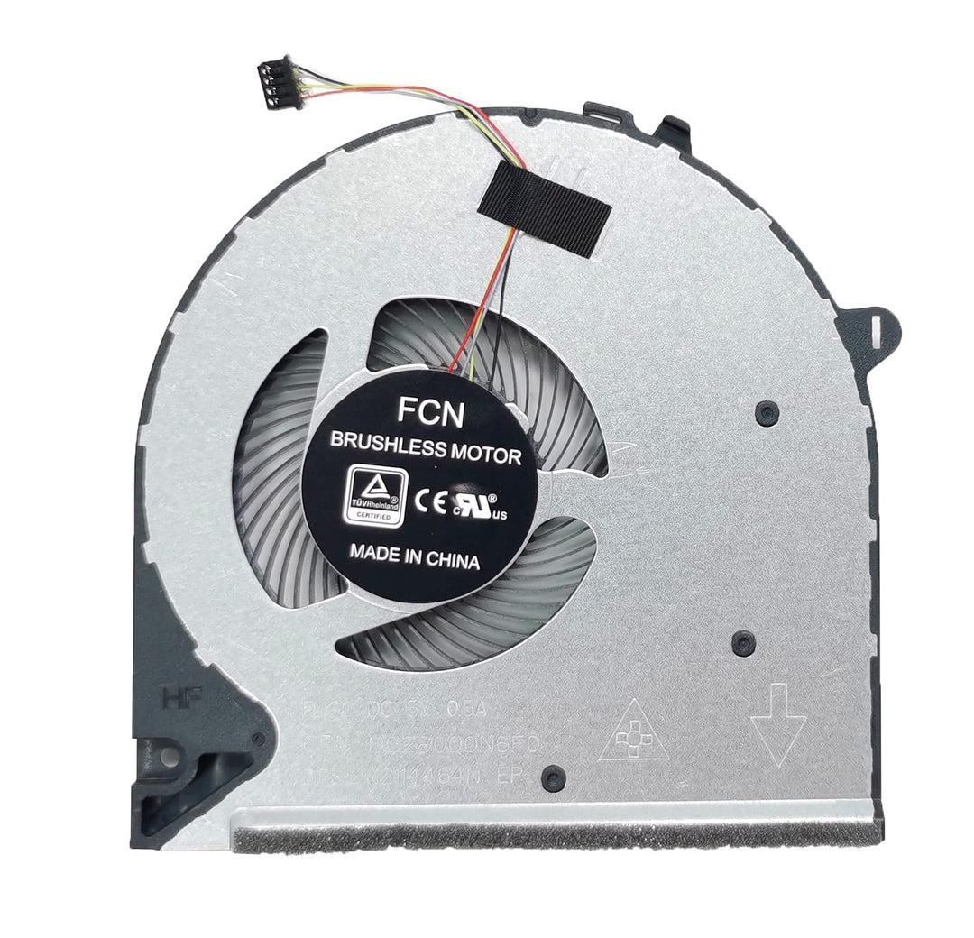 CPU Cooling Fan for HP 15-DU 15-DW 15-DY 15S-DU 15S-DR 15S-DY 15S-FQ,Compaitible L52034-001 DC28000N6F0 FLG0 DFS5K12114464N TPN-C139,