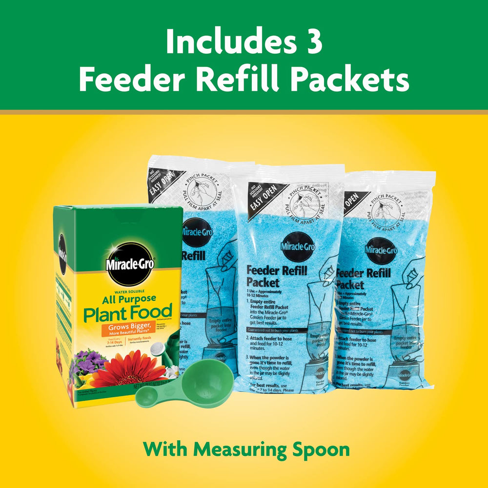Water Soluble All Purpose Plant Food, Fertilizer for Indoor or Outdoor Flowers, Vegetables or Trees, 3 lbs.