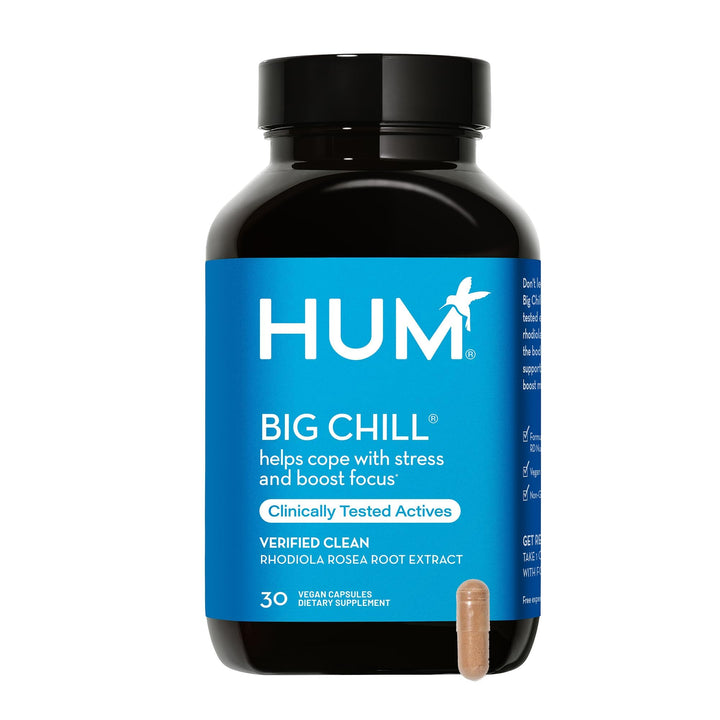 Big Chill - Calming Supplement with Rhodiola Rosea for Stress & Mood Support - Balances Adrenal Health for Improved Stress Response (30-Count)