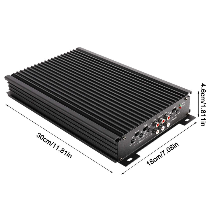 YaeCCC 4 Channel Car Amplifier Stereo Audio High Power Sub Woofer Power Amp