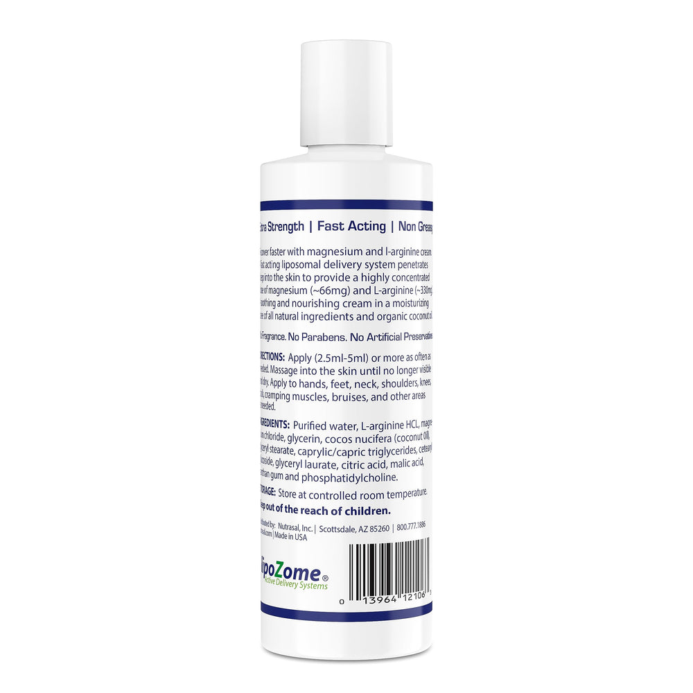 Magnesium L-Arginine Cream - 8oz
