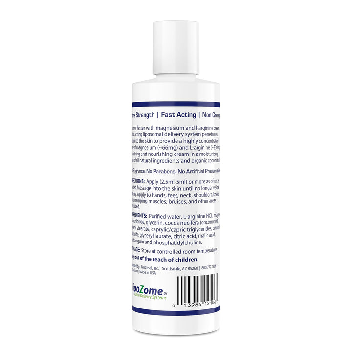 Magnesium L-Arginine Cream - 8oz