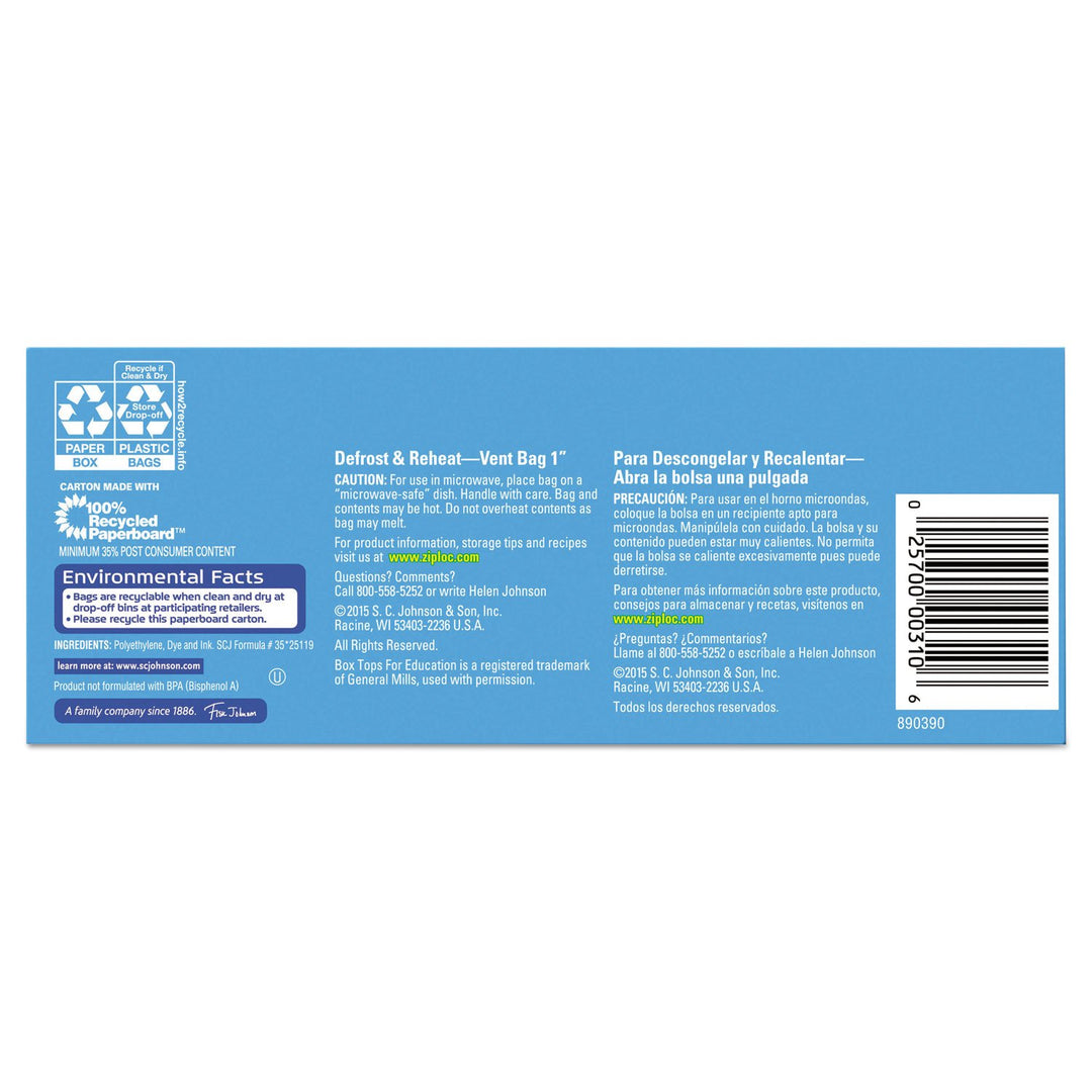 Easy Open, Storage Quart 48 Count