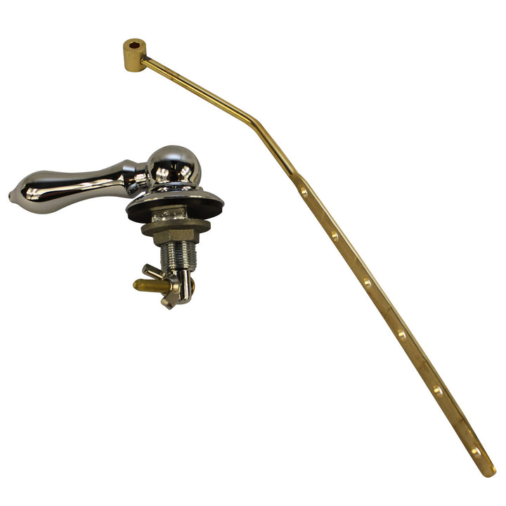DANCO Decorative Toilet Tank Lever, Right Front/Side Mount Handle Replacement, Chrome Handle (89447A)