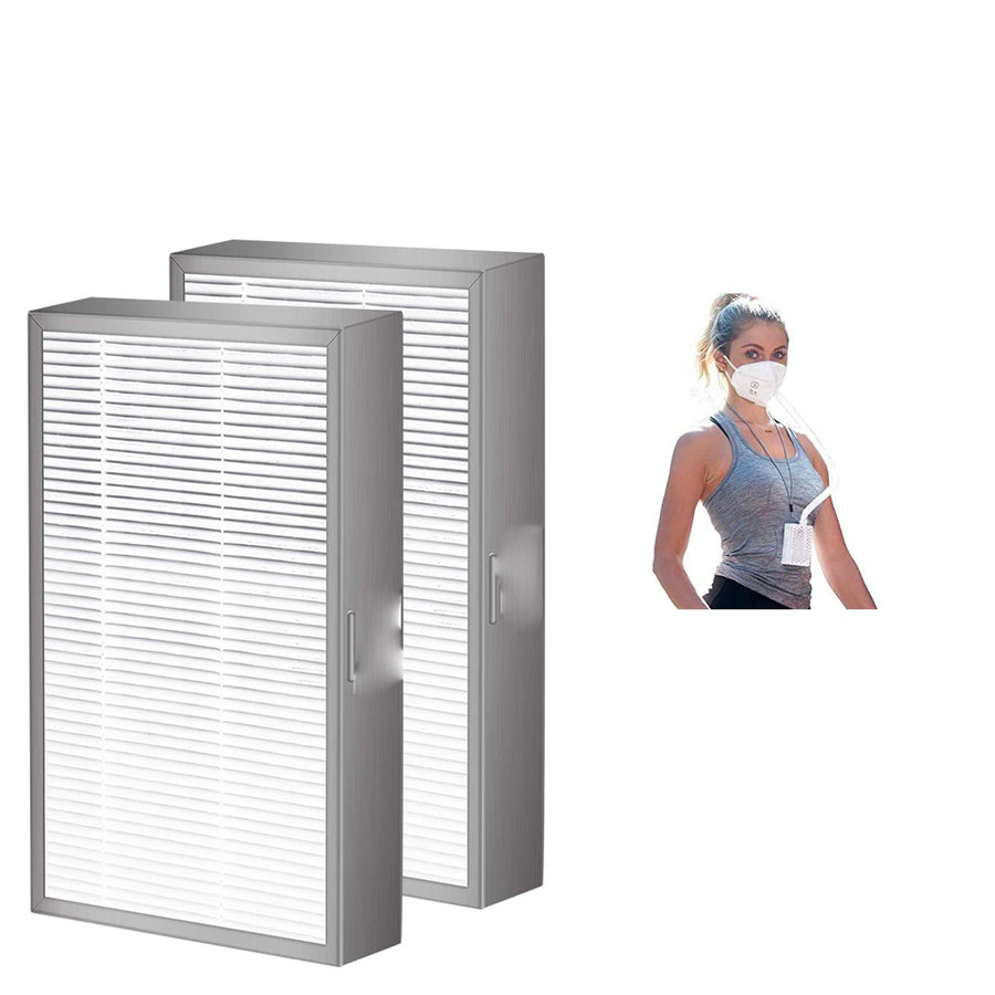 (2-Pack)H13 HEPA Filter, Suitable for BROAD AirPro Electrical Respirtor ,Compatible BROAD FB2 Filter