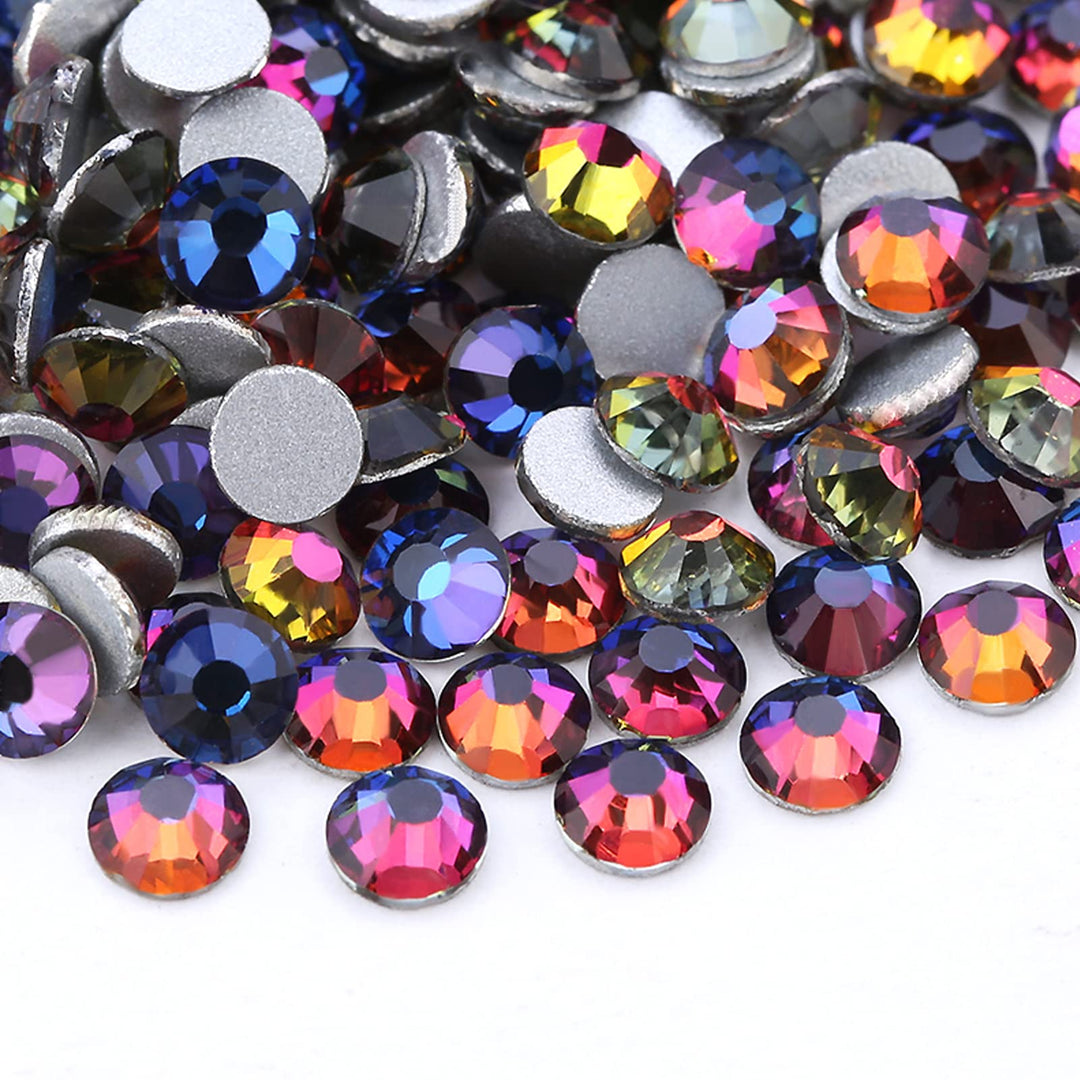 720 Pieces SS20 Flatback Rhinestones, 4.8MM Flatback Crystal Clear Rhinestones for Craft Nails Dance Costumes, Non Hotfix Rhinestones