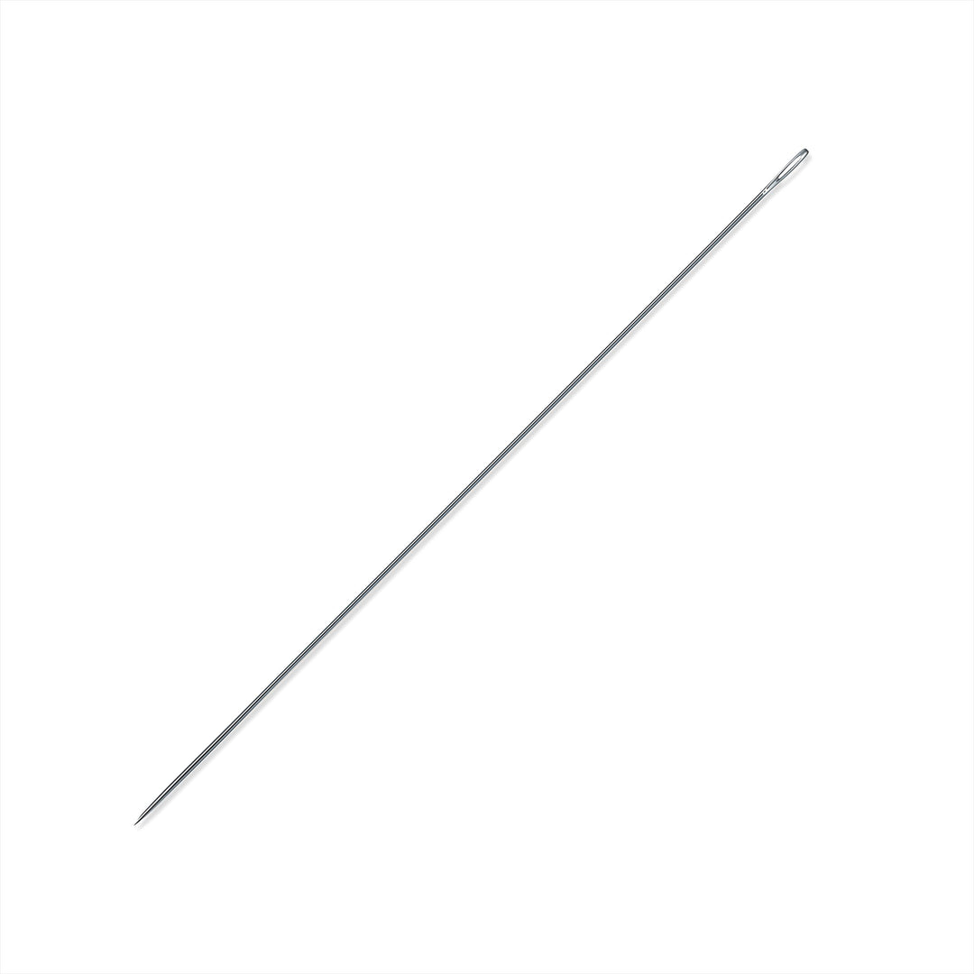 154 Doll Hand Needles, Long, 5-Inch (2-Count) Nickel