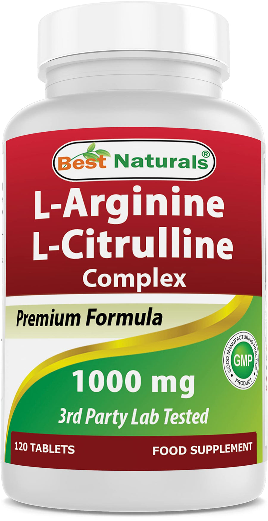 Arginine Citruline Complex 1000 Mg 120 Tablets