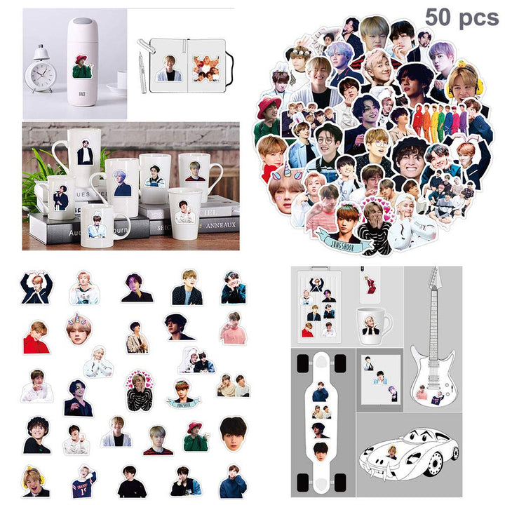 Hills Fans Bangtan Boys Bag Gift Sets Including Drawstring Bag Backpack Stickers,Lanyard,Face-Masks,Keychain,Necklace,Bracelets,Phone Ring Holder, Button Pins