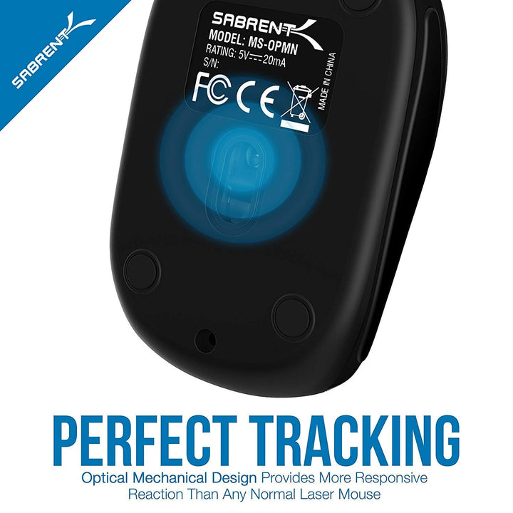 Mini Travel USB Optical Mouse with Retractable Cable (MS-OPMN)