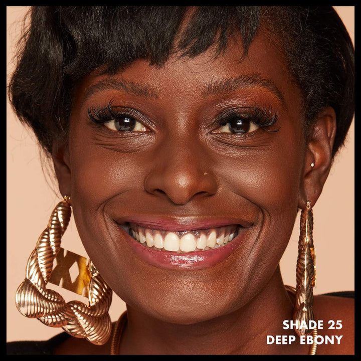 PROFESSIONAL MAKEUP Total Control Pro Drop Foundation, Skin-True Buildable Coverage - Deep Ebony