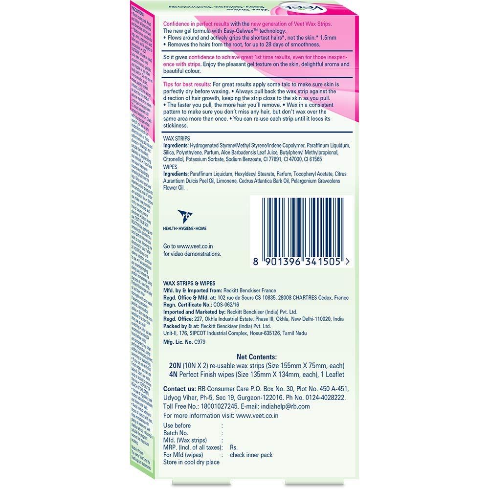 Full Body Waxing Kit - Dry Skin (20 strips)