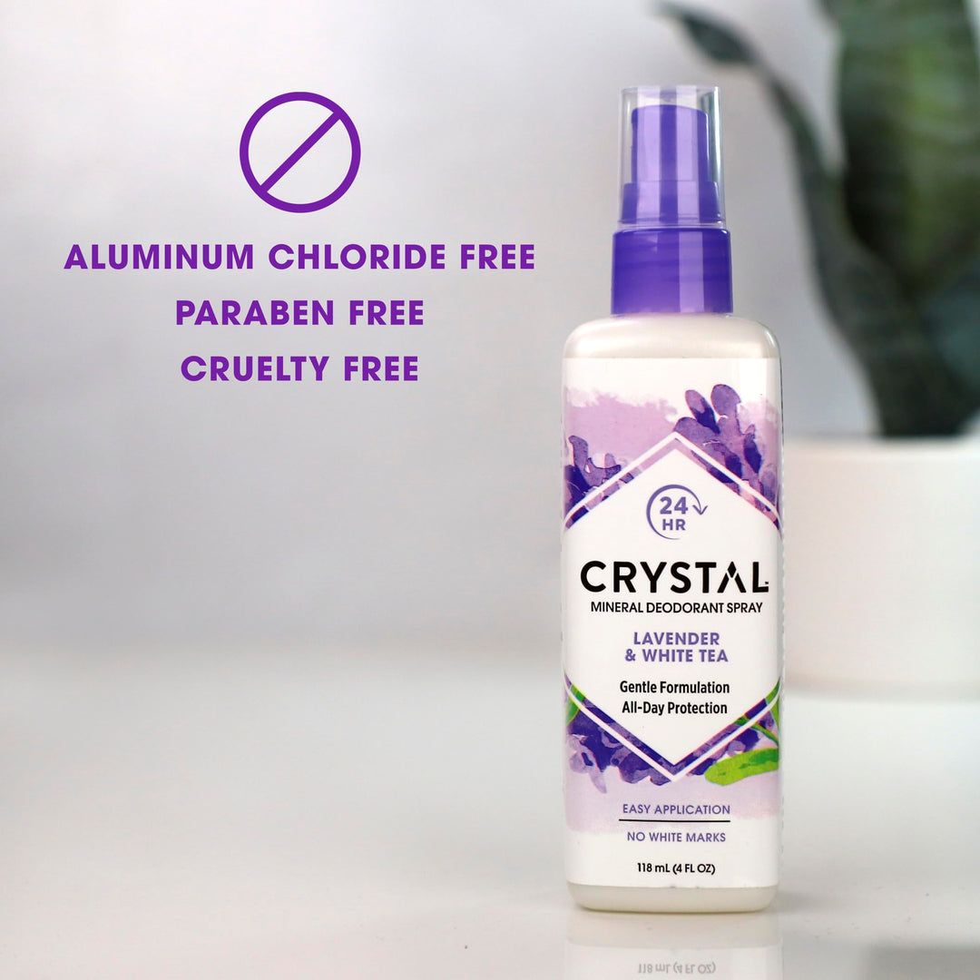 Lavender and White Tea Body Spray - 4 oz - Liquid (Pack of 2)