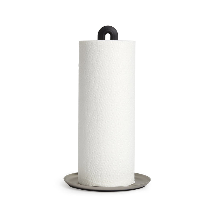 1005264-047 Keyhole Paper Towel Holder,Black/Nickel