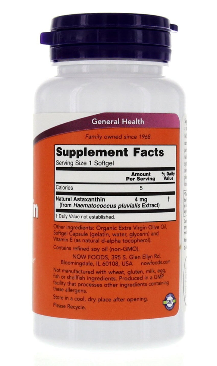 Astaxanthin 4mg 90 Softgels (Cellular Protection) (Pack of 2)