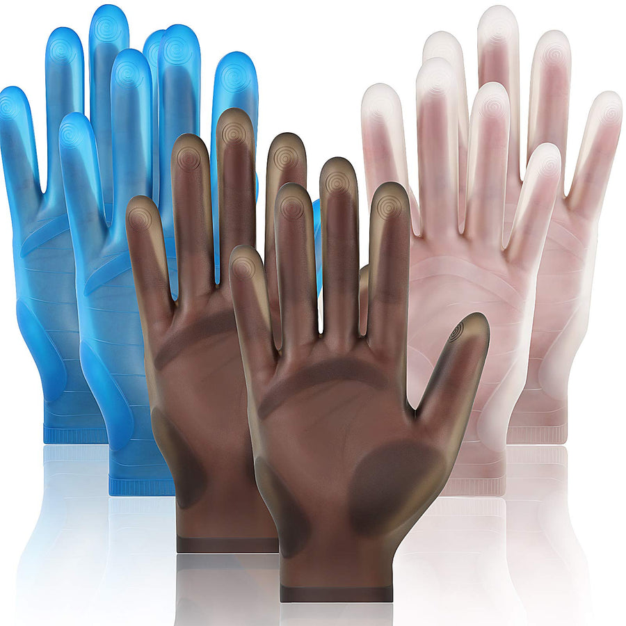 3 Pairs Silicone Gloves for Epoxy Resin Casting Reusable Waterproof Epoxy Gloves Safe Silicone Gloves Finger Protectors for DIY Jewelry Making Work Crafts