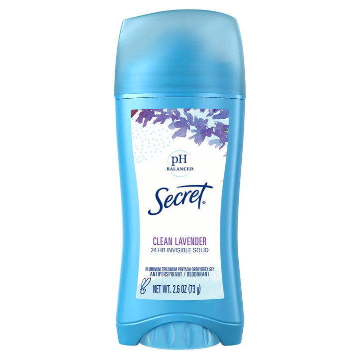 Invisible Solid Antiperspirant & Deodorant-Clean Lavender-2.6 oz