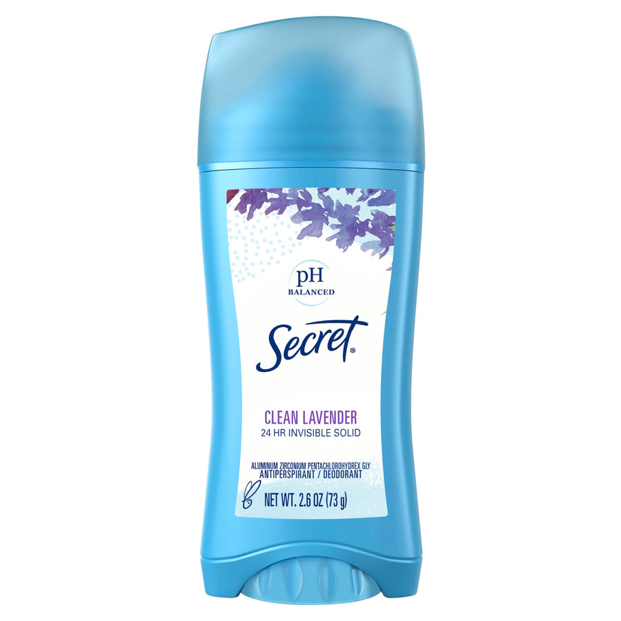 Invisible Solid Antiperspirant & Deodorant-Clean Lavender-2.6 oz