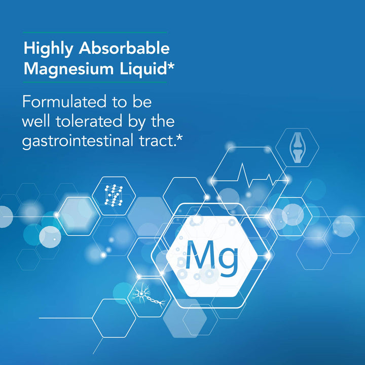 Magnesium Chloride Liquid - Bone Support, Potassium Sorbate, Electrolytes, Joint Support, Pure, Well-Absorbed, 66.5mg Supplement - 8 Fl Oz
